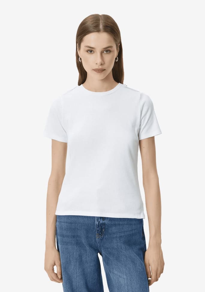 Turtleneck T-shirt